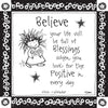 Blue Mountain Arts Believe Your Life Will Be Full of Blessings 2026 Wall Calendar