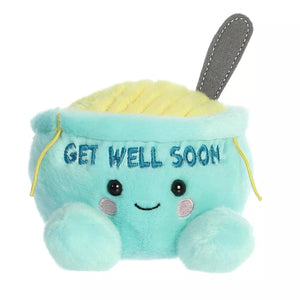 Palm Pals - 5" Get Well Soon Chicken Soup Welly Stuffed Plush