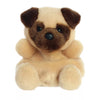 Palm Pals - 5" Pug Puppy Dog Frankie Stuffed Plush
