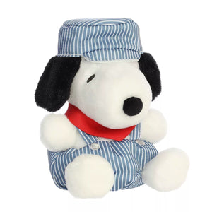 Palm Pals - 5" Train Engineer Snoopy Stuffed Plush
