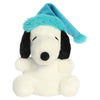 Palm Pals - 5" Peanuts Bundled Up Snoopy in Blue Santa Hat Plush Stuffed Animal