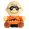 Palm Pals - 5" Peanuts Masked Charlie Brown in Orange Shirt Plush Stuffed Animal