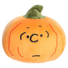 Charlie Brown Peanuts 60th Anniversary Orange Pumpkin 8" Plush Stuffed Animal