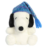 Palm Pals - 5" Peanuts I Love Snow Snoopy with Blue Hat Plush Stuffed Animal