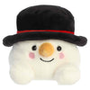 Christmas Palm Pals - 5" Sven the Snowman Head with Black Top Hat Plush Stuffed Animal