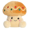 Christmas Palm Pals - 5" Ginger Cookie Mushroom Plush Stuffed Animal