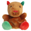 Christmas Palm Pals - 5" Syd the Holiday Capybara Plush Stuffed Animal