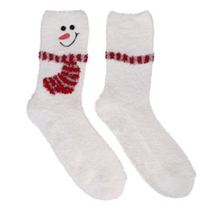 1-Pair Snowman Therapeutic Spa Socks