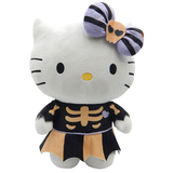 10.5" Sanrio Hello Kitty in Halloween Skeleton Dress Stuffed Plush