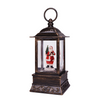 10.5" St. Nick Stocking Glitter Lantern