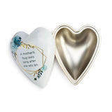 A Mother's Love Lasts Long After She Lets Go Art Heart Keepsake Box 4"