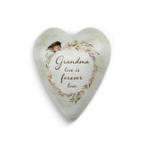 Grandma Love is Forever Love Art Heart Keepsake Box 4"