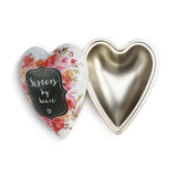 Sister By Heart Art Heart Keepsake Box 4"