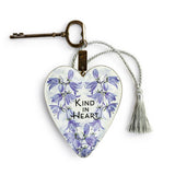 Kind in Heart Art Heart with Key Stand