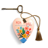 Mom is Another Word for Love Art Heart with Key Stand