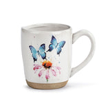 Dean Crouser's Butterflies and Coneflower Mug, 14 Oz.