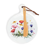 Dean Crouser's Wildflowers Mini Ceramic Serving Board 5"