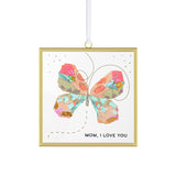 Elisabeth Hays' Mom I Love You Butterfly Suncatcher 3"