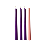 10" Advent Tapers