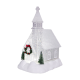 10" Everlasting Light Church Chapel Glitter Lantern