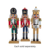 10" Red, Green & Gold Nutcrackers