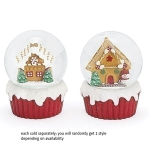3.5"H GINGERBREAD DOME 65MM HOUSE