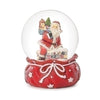 5.5" Santa Delivering Presents with Toy Bag Base 100mm Water Globe