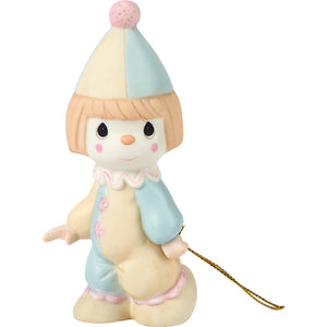 Precious Moments Birthday Train, New Baby, Bless The Days Of Our Youth, Bisque Porcelain Figurine