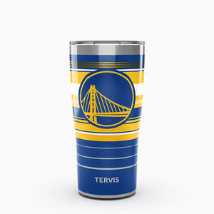 Tervis NBA® Golden State Warriors Hype Stripes 20 oz. Stainless Steel Insulated Tumbler With Slider Lid