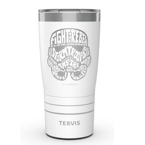 Star Wars™ Stormtrooper Wordle 20 oz Stainless Steel Tervis Tumbler Cup with Slider Lid