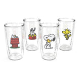 Peanuts™ Snoopy and Woodstock Best Buddies Collection 16 oz Tervis Tumbler Boxed Set of 4