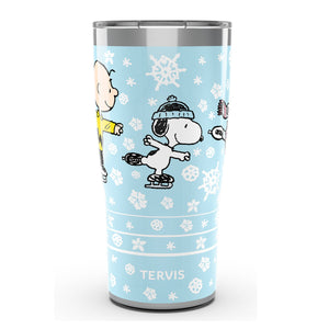 Christmas Peanuts™ Snoopy and Friends Skating 20 oz Stainless Steel Tervis Tumbler Cup with Slider Lid