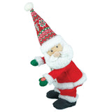Musical Animated Santa Dancing to Song Jingle Bells Stuffed Plush 14"