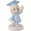 Precious Moments Reach For The Stars Graduation Girl Figurine