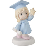 Precious Moments Reach For The Stars Graduation Girl Figurine