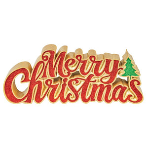 Merry Christmas Table Sign