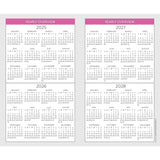 Peanuts Snoopy Happiness Is 2026 & 2027 Two Year Pocket Planner Calendar