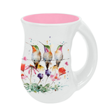 16 Oz. Hummingbirds Sitting on Wire Cozy Mug