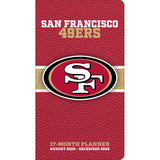 NFL San Francisco 49ers 2026-2027 17 Month Pocket Planner