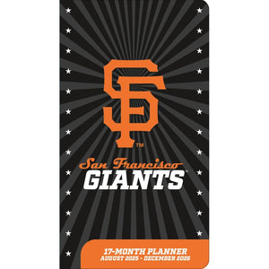 MLB San Francisco Giants 2026-2027 17 Month Pocket Planner