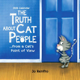 Blue Mountain Arts The Truth About Cat People  from a Cat's Point of View 2026 Wall Calendar