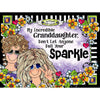 Blue Mountain Arts My Incredible Granddaughter Don't Let Anyone Dull Your Sparkle 2026 Wall Calendar