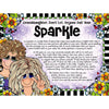 Blue Mountain Arts My Incredible Granddaughter Don't Let Anyone Dull Your Sparkle 2026 Wall Calendar