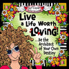 blue Mountain Arts Live a Life Worth Loving Be the Architect of Your Own Destiny 2026 Wall Calendar