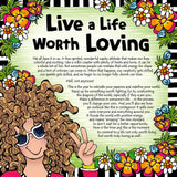 Blue Mountain Arts Live a Life Worth Loving Be the Architect of Your Own Destiny 2026 Wall Calendar