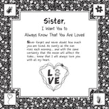 Blue Mountain Arts Sister I Love You 2026 Wall Calendar