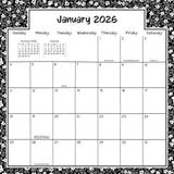 Blue Mountain Arts Sister I Love You 2026 Wall Calendar