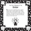 Blue Mountain Arts Sister I Love You 2026 Wall Calendar