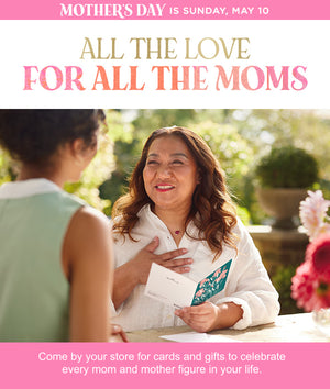 Mom heartfelt gesture after reading a Hallmark card from daughter