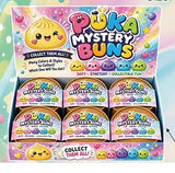 Squishy Mystery Set of 3 Mini Bun Dumplings in a Bamboo Case